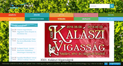 Desktop Screenshot of dunapartprogram.hu